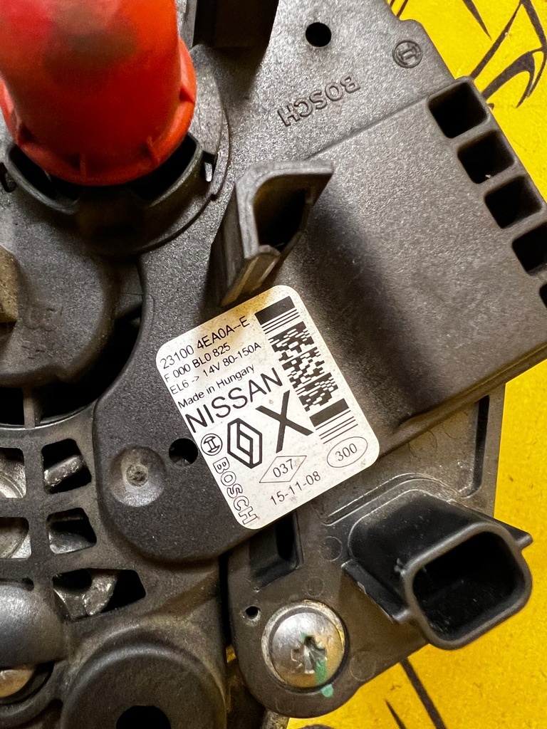 фото №6, Генератор nissan renault megane iv 1.5 dci