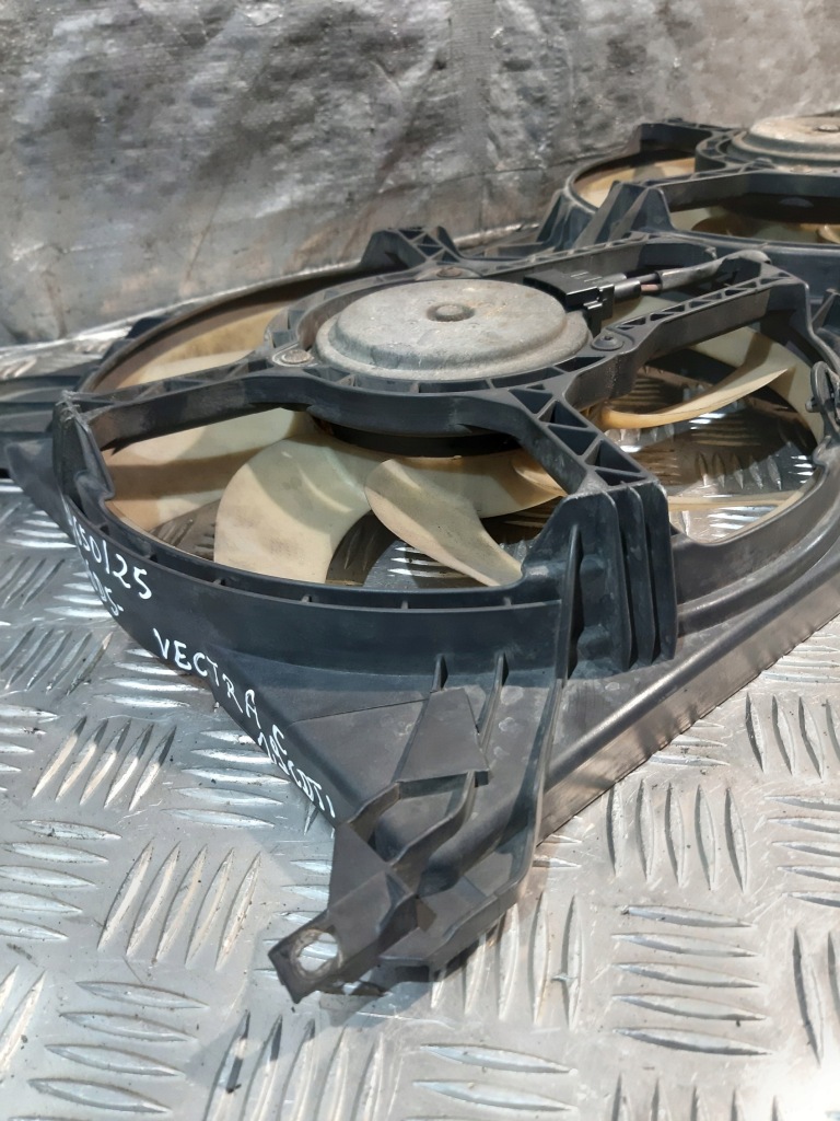 Вентиляторы радиатора воды кондиционера valeo opel vectra c 1.9 cdti с Разборки