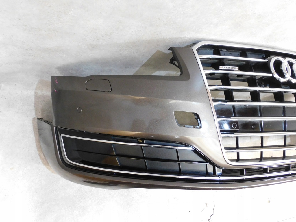 фото №13, Audi a8 d4 4h lift бампер перед передній kompletny повний
