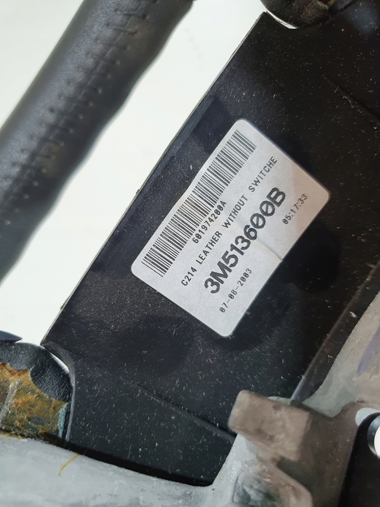 фото №6, Повітропровід шкіра ford c-max 03-07 3m513600b