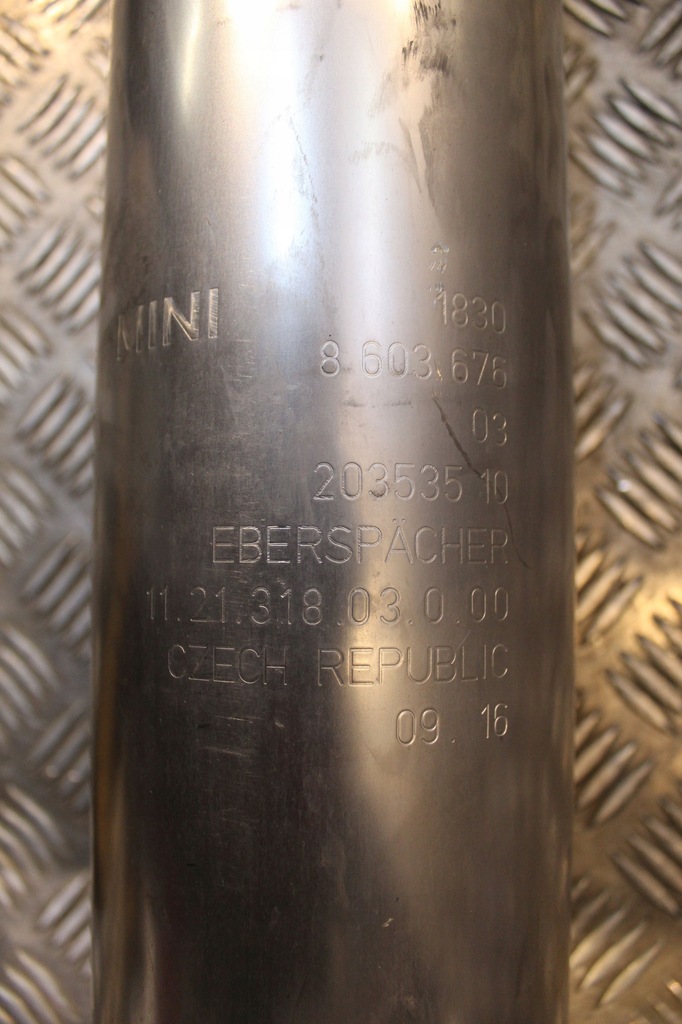 фото №12, Mini cooper s f56 f57 гасник вихлоп новий