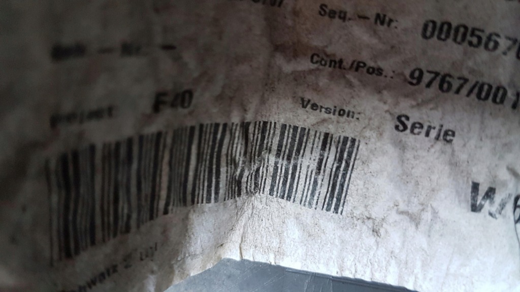 фото №9, Бампер задний bmw seria 1 f40 schwarz ii