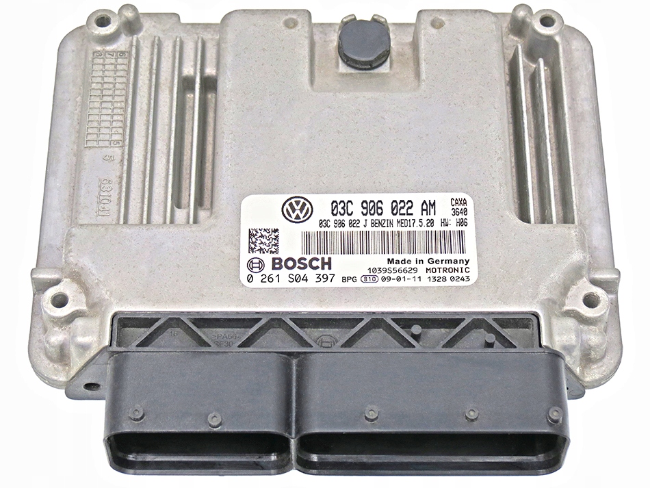 фото №1, Бортовой компьютер ecu vw eos 1.4tsi 03c906022am 0261s04397