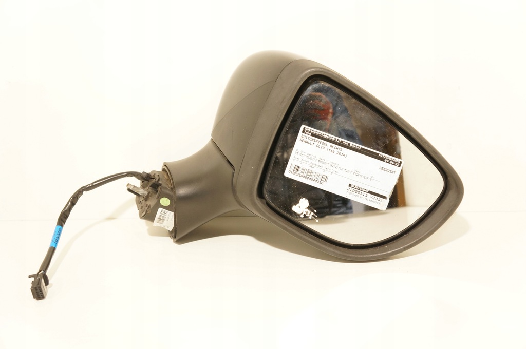 фото №1, Дзеркало праве renault clio iv 9pin поворотник 10-18