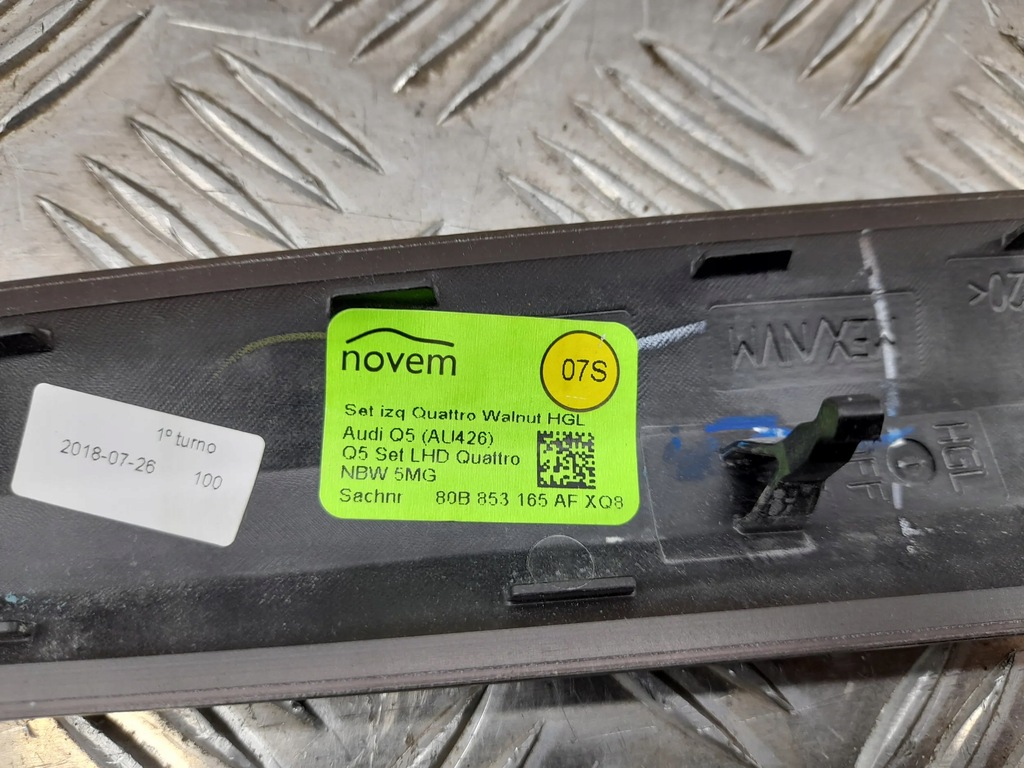 фото №9, Audi q5 sq5 80b853190e ustaw ручка внутрішнє