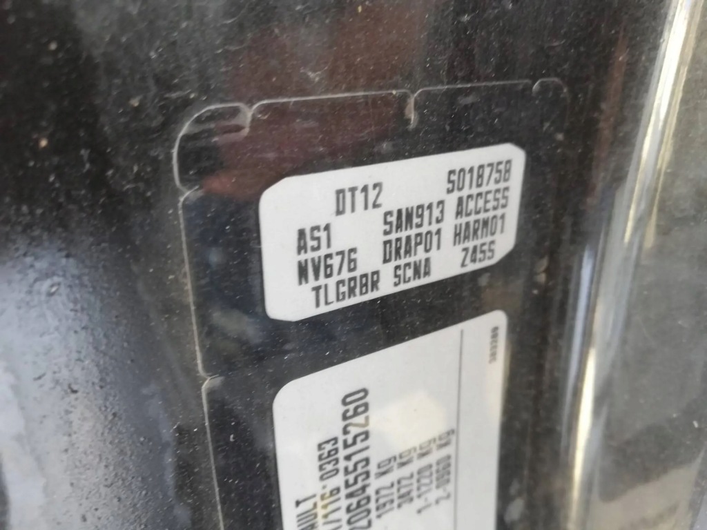 фото №2, Кришка багажника задня renault laguna iii coupe nv676