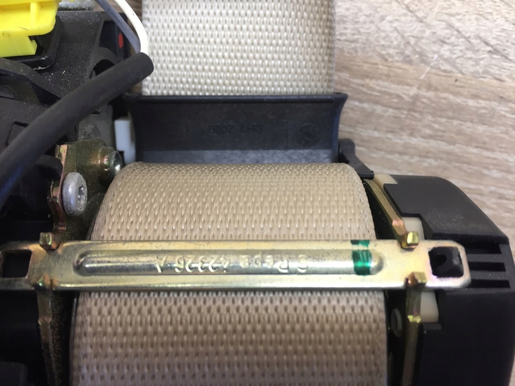 фото №12, Pas безопасности задняя правый mercedes w221 чёрный