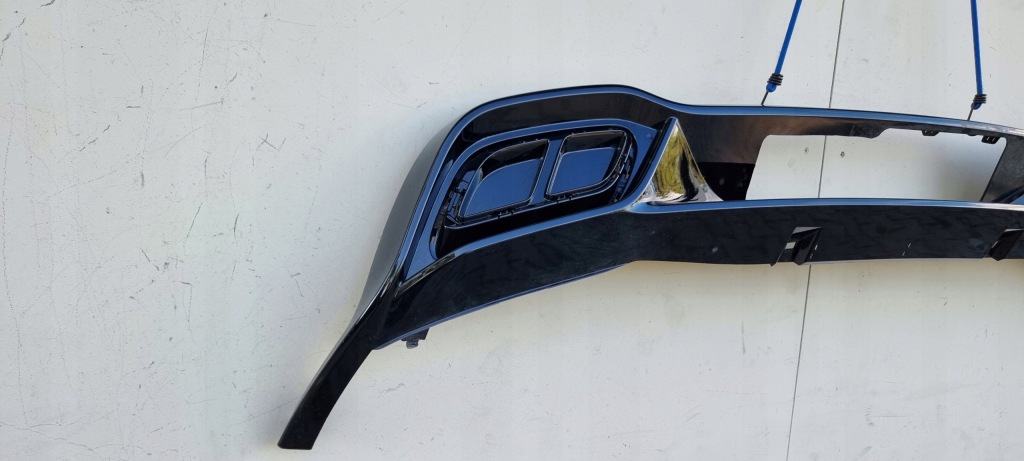 фото №2, Спойлер накладка бампера задня vw golf viii r-line