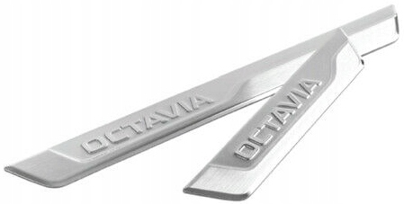 фото №1, Накладки пороговые декоративные комплект skoda octavia iv оригинальный номер