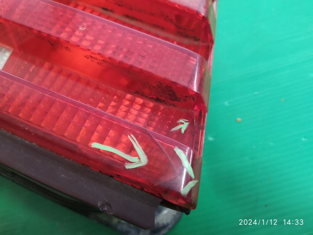 Лампа левая задняя задний  mercedes sl 500 w129 r129 129 a1298201764 Недорого