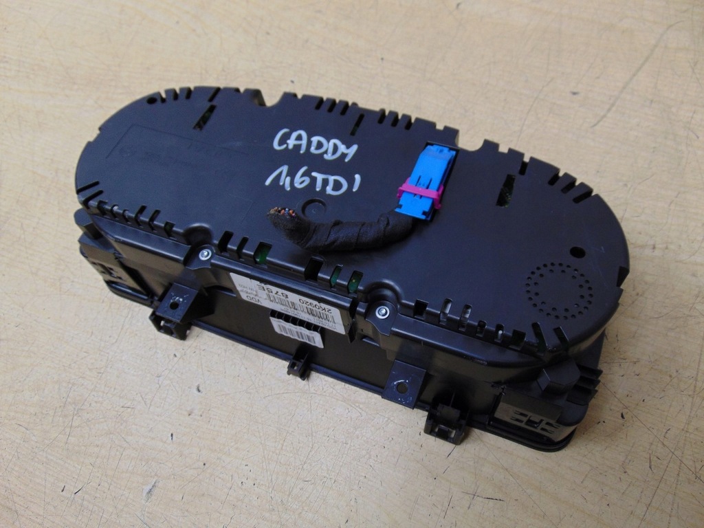 фото №10, Лічильник приладова панель vw caddy iii 2010- 1.6tdi 2k0920875e