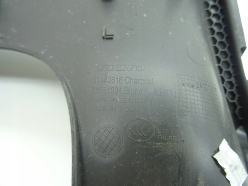 фото №7, Volvo xc40 захист панелі приладової панелі 31442616