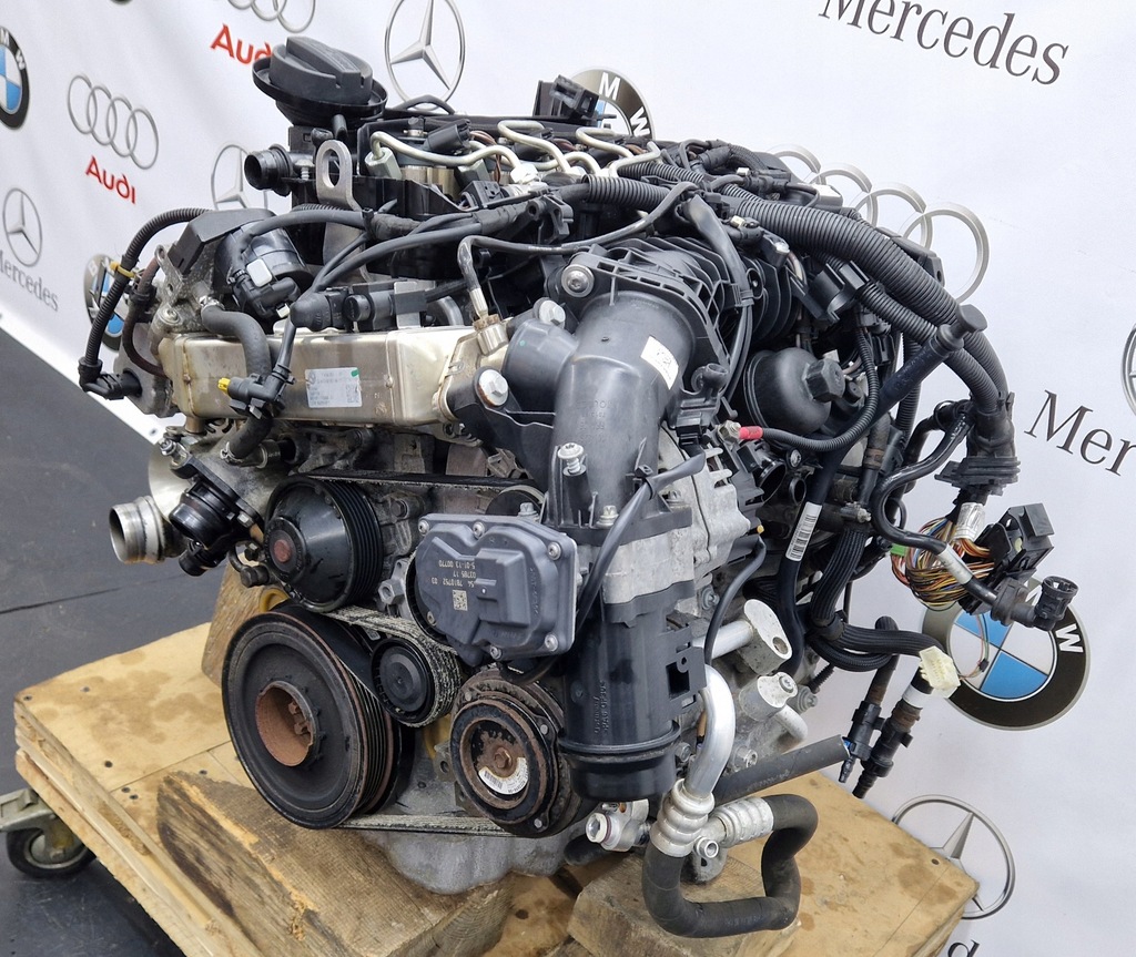 фото №7, Bmw f10 f20 f30 f31 f32 kompletny двигатель 1.8d 2.0d 143km 162tys. km n47d20c