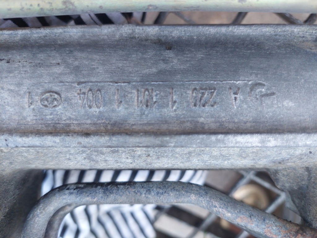 Рейка рульова кермо багажник uk mercedes cl 55 amg 5.5 v8 w215 Доставка