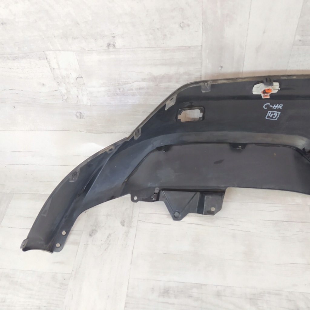 фото №11, Toyota c-hr накладка бампера диффузор задняя задняя 52453-f4010