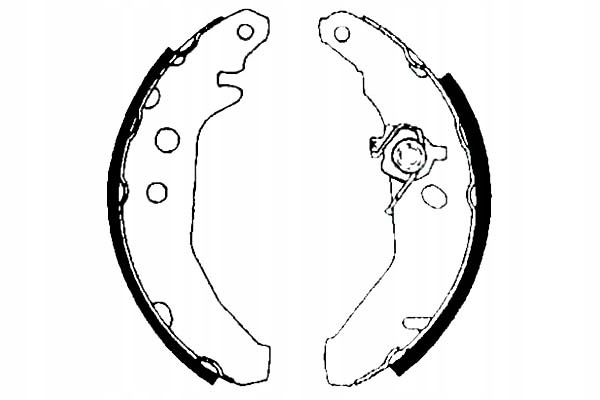 фото №1, Lpr тормозные колодки тормозные kpl. задняя ford fiesta, fiesta
