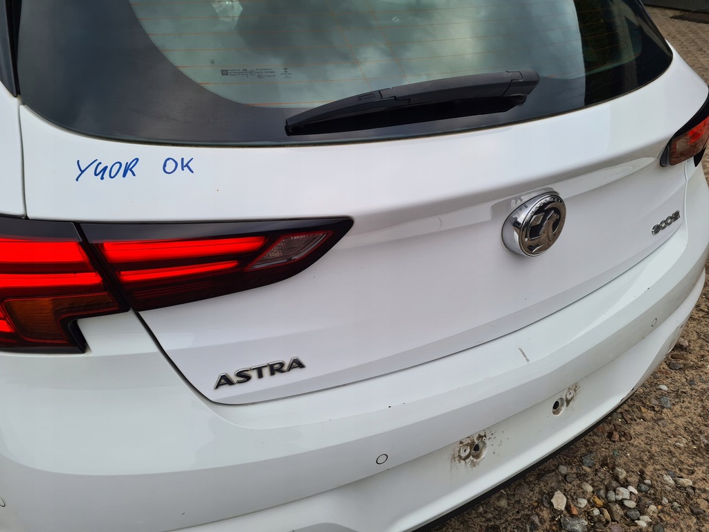 фото №5, Крышка багажника багажника opel astra k hb y40r