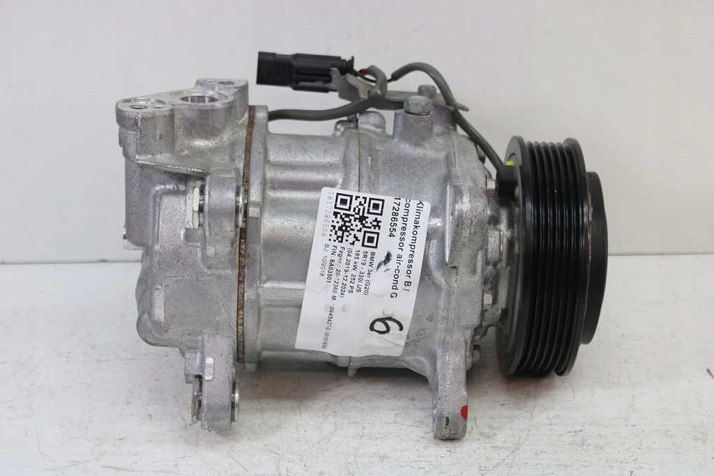 фото №8, Bmw насос кондиціонера 6994082 кондиціонер компресор компресор denso 63at - m440i