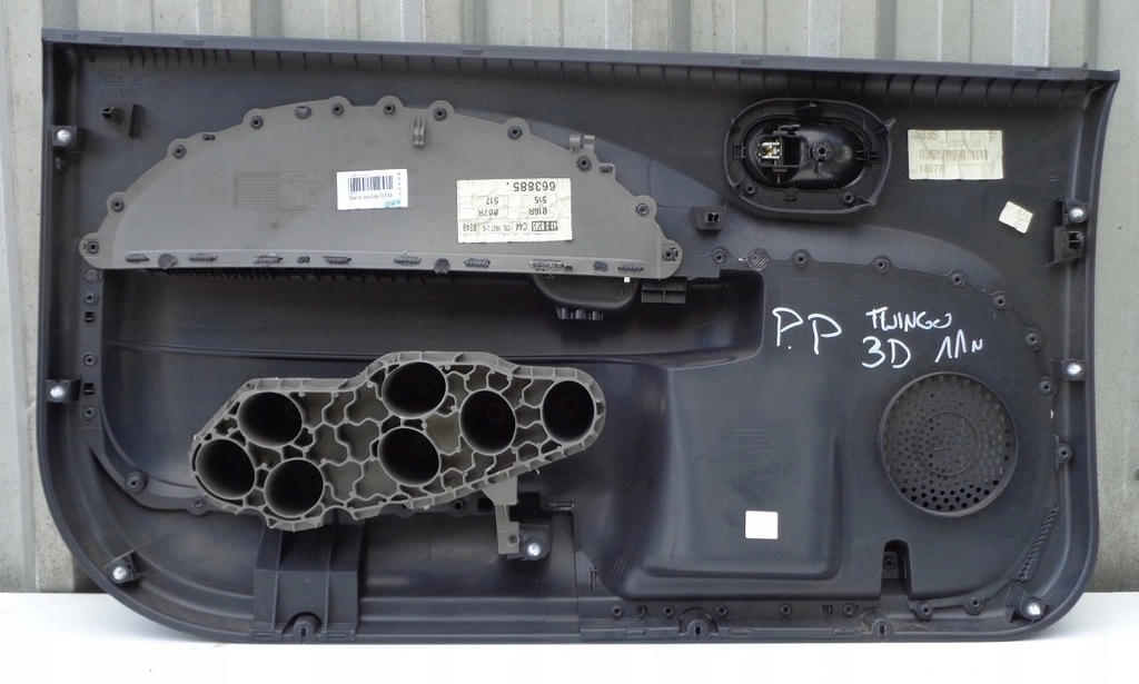 фото №2, Renault twingo ii 10 r обшивка двері правий eu