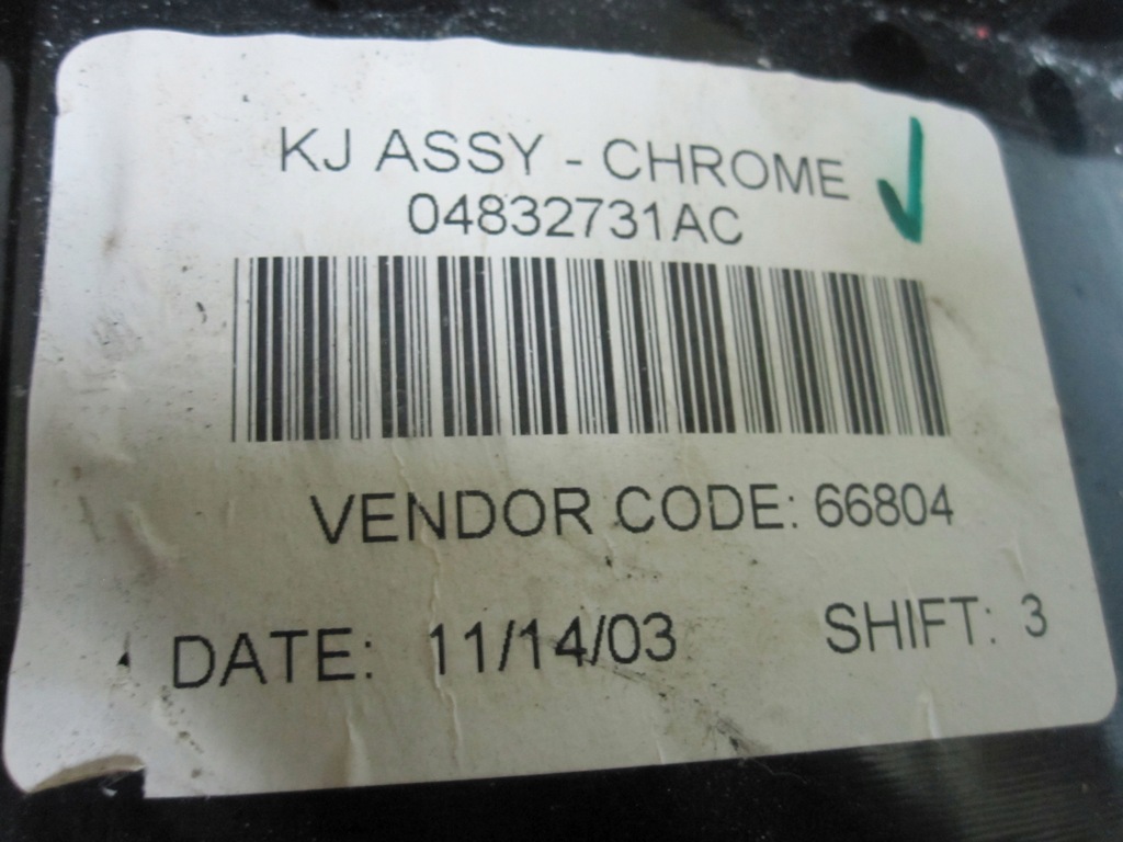 фото №6, Cherokee kj iii 2.8 crd 04r счетчик приборы 04828935ab p56010586ae anglik