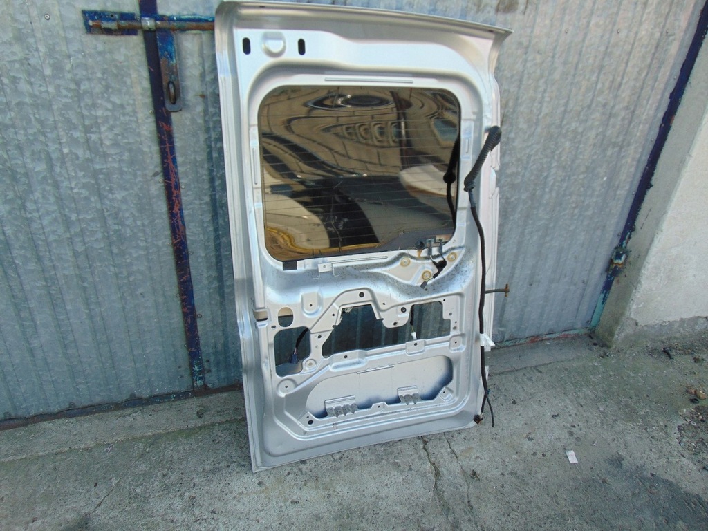 фото №15, Двері лівий задня opel combo d doblo ii з скло колір сріблястий