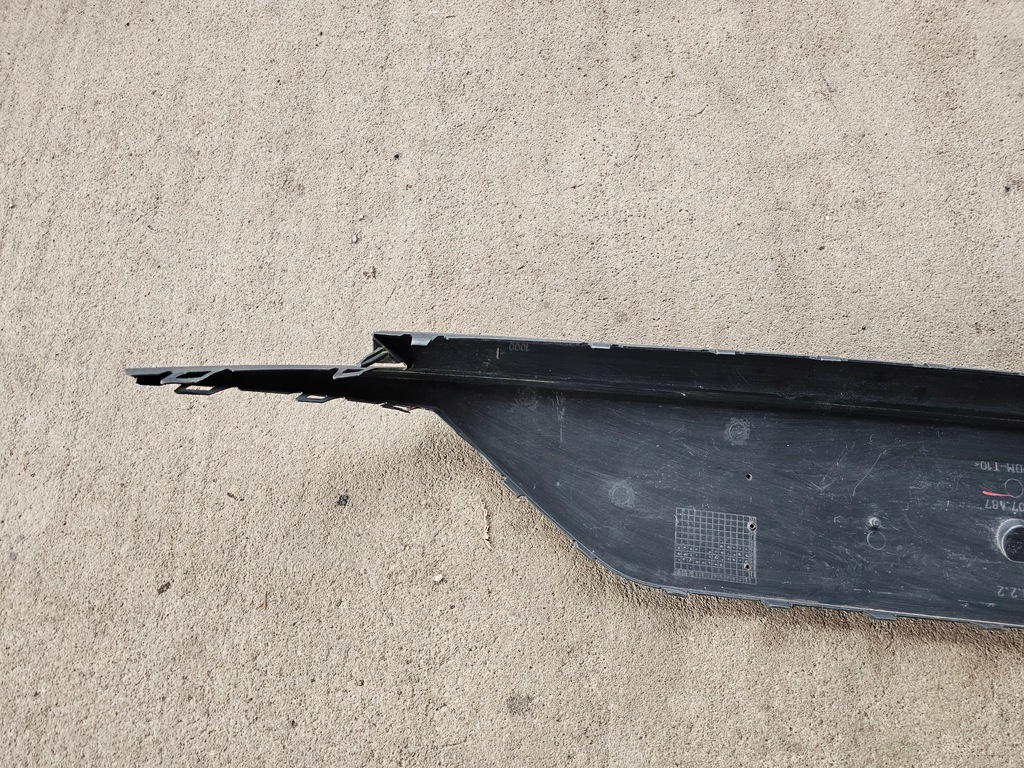 фото №12, Seat leon iii спойлер накладка бампера заднего задняя 5f0807487