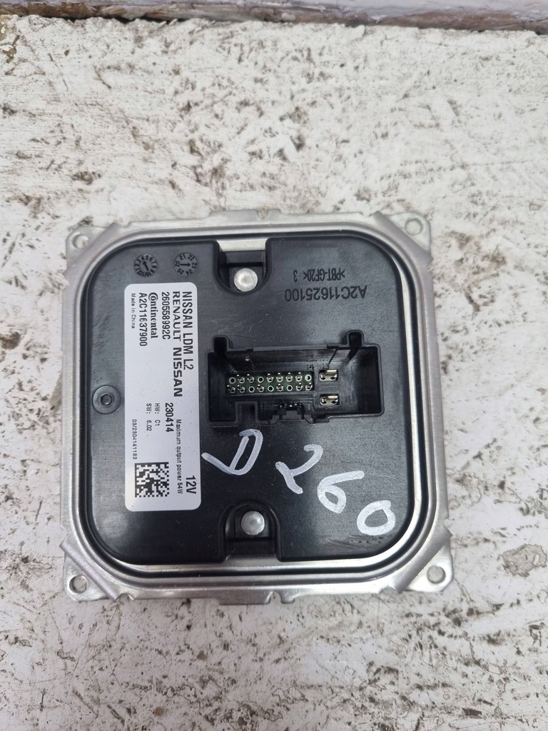 фото №1, Nissan leaf ii ze1 модуль вирівнювання світла ксенон