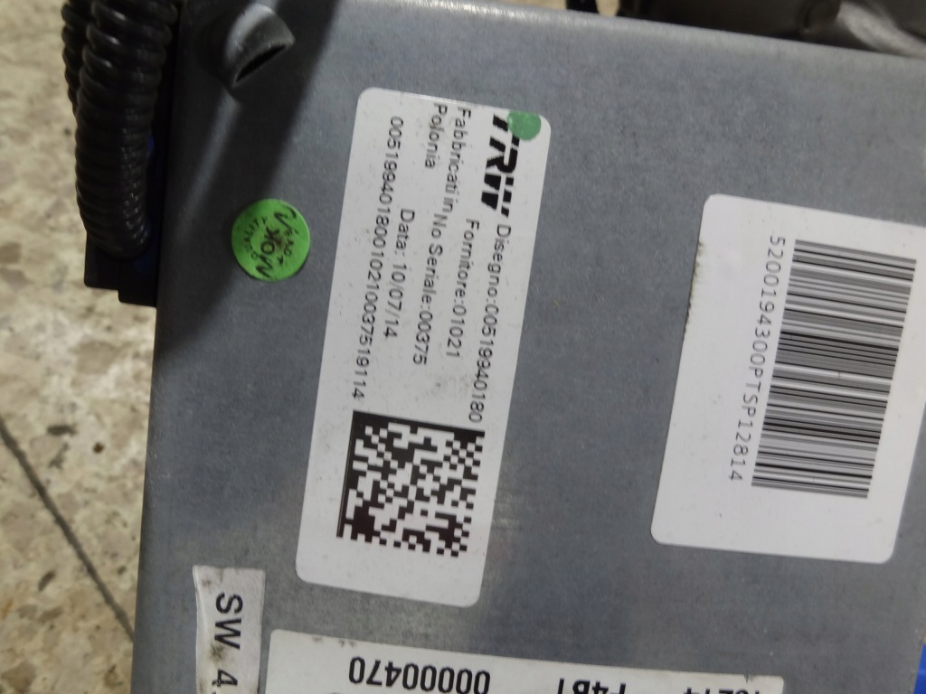 фото №9, Jeep renegade 2014 усилитель электрический europa 00519940180 оригинал