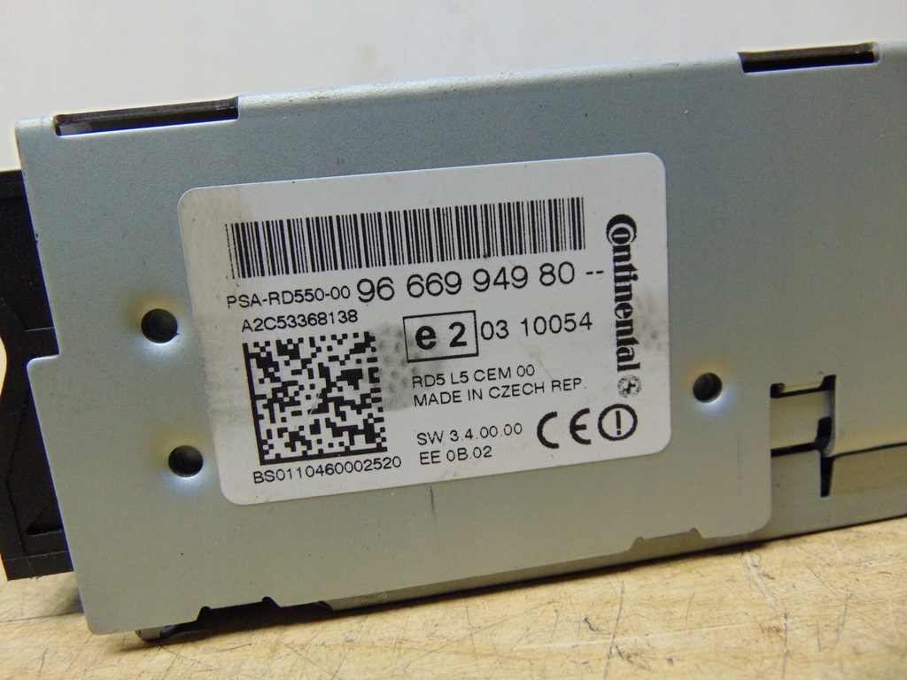 фото №9, Радіо заводський citroen c4 ii b7 9666994980