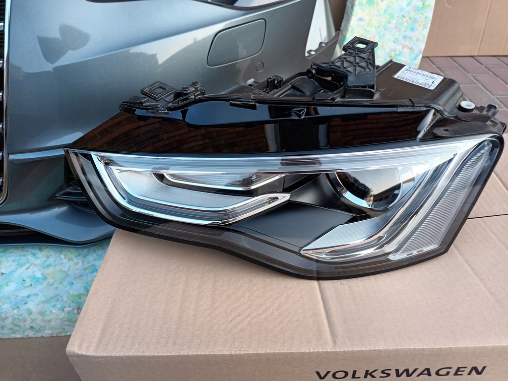 фото №14, Audi a5 8t lift s - line kompletny перед бампер капот bez покраска lx7r