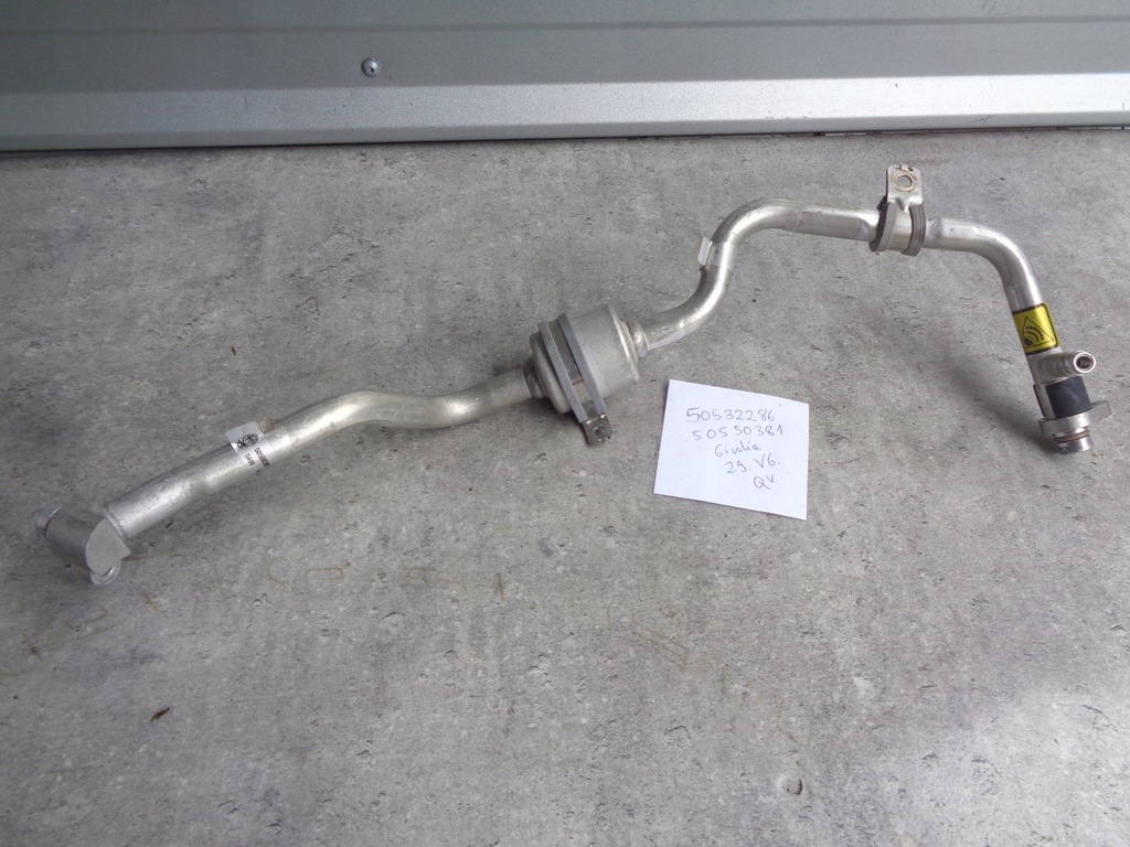 фото №1, Alfa romeo giulia qv 2,9 шланг трубка кондиционер