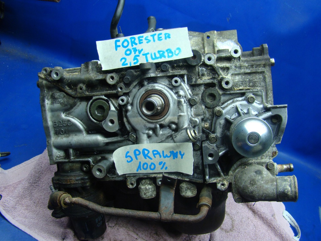 Купить Блок двигателя wał поршни subaru forester 2 2.5 t 07r ej25