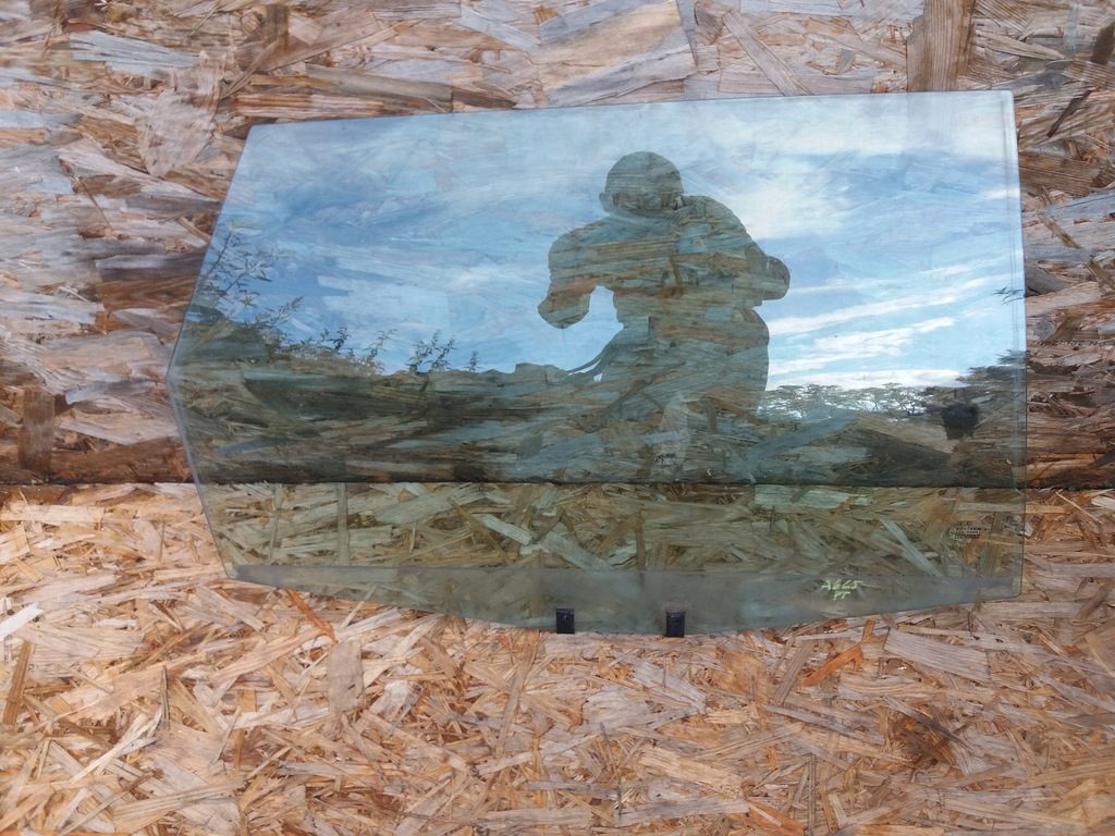 фото №1, Стекло дверь правый задняя audi a6 c5 kombi