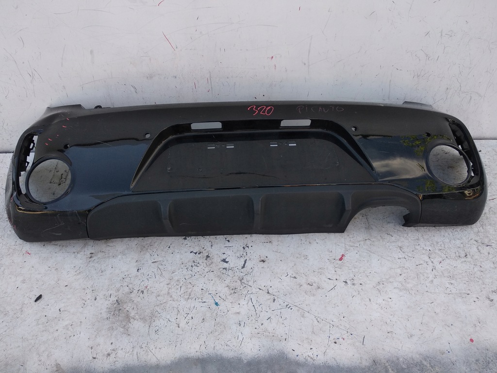 фото №7, Kia picanto 3 iii 15- 3 двері бампер задній задня