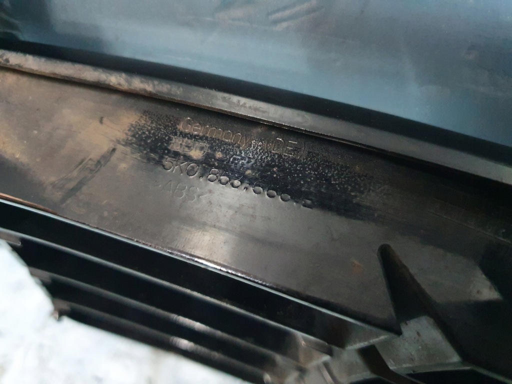 фото №10, Решітка бампера vw golf 6 vi 5k0 r20 права ліва перед