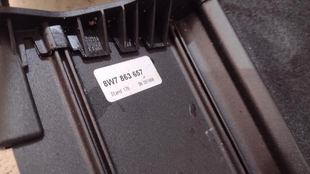 фото №9, Audi a5 8w cabrio защита крыша 8w7825175 8w7863657