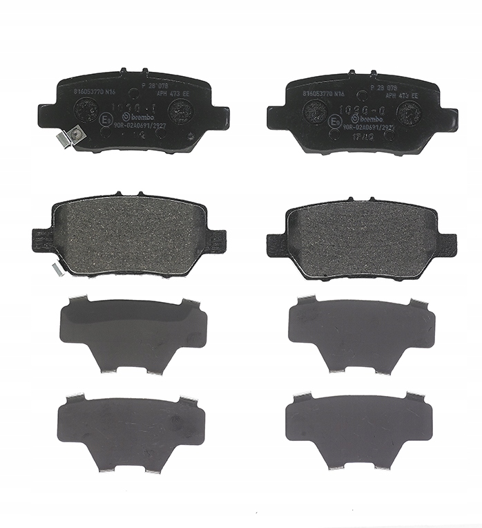 фото №1, Тормозные колодки тормозной. honda legend iv 06- задняя