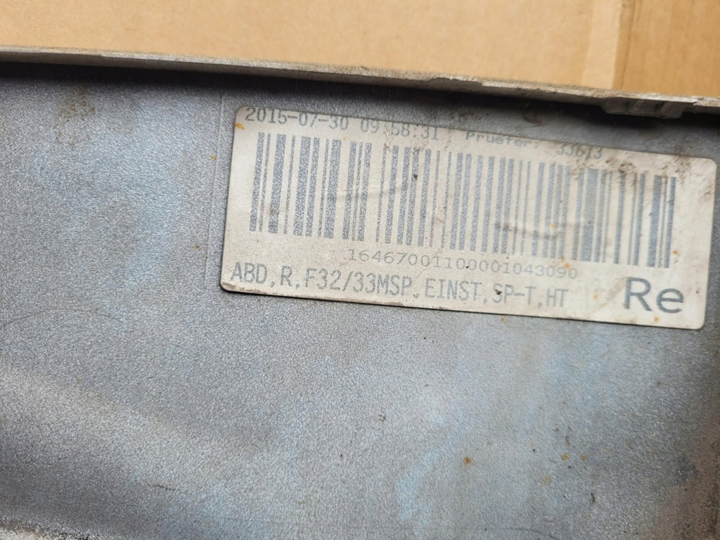 фото №10, Молдинг порог правая bmw 4 f32 m набор a300