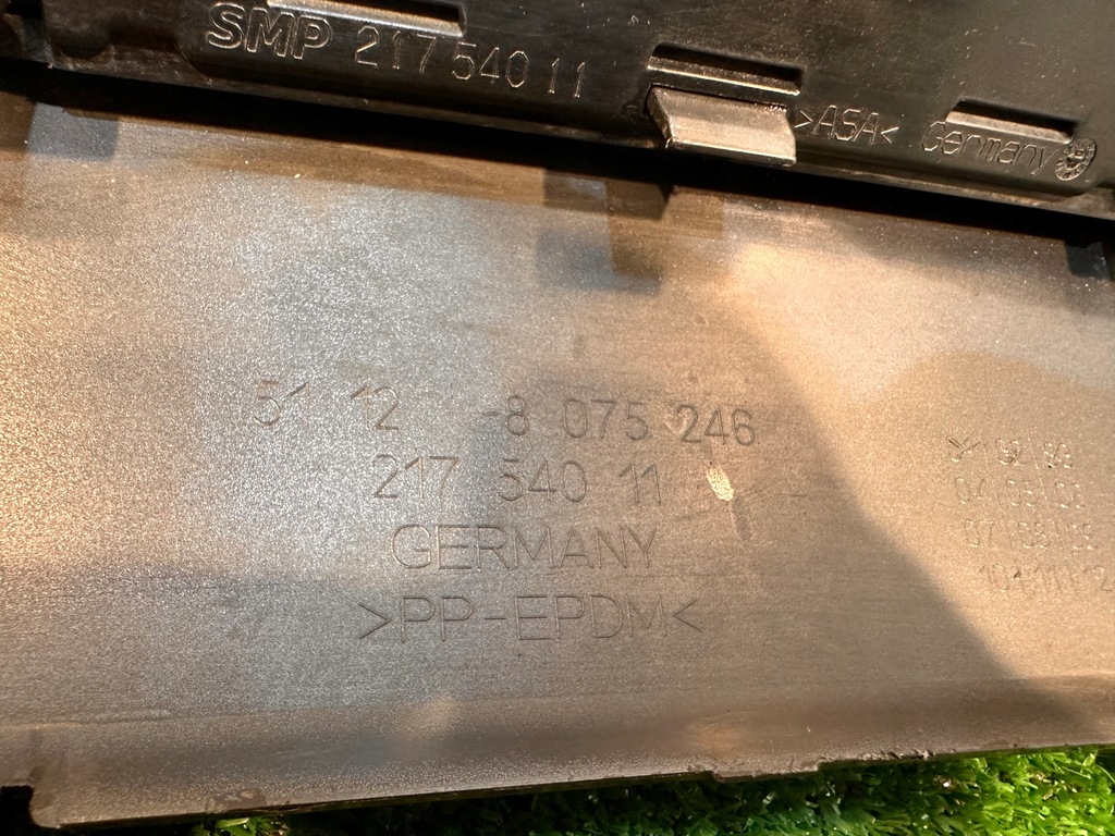 фото №13, Bmw 8 g14 g15 спойлер диффузор бампер задняя m набор