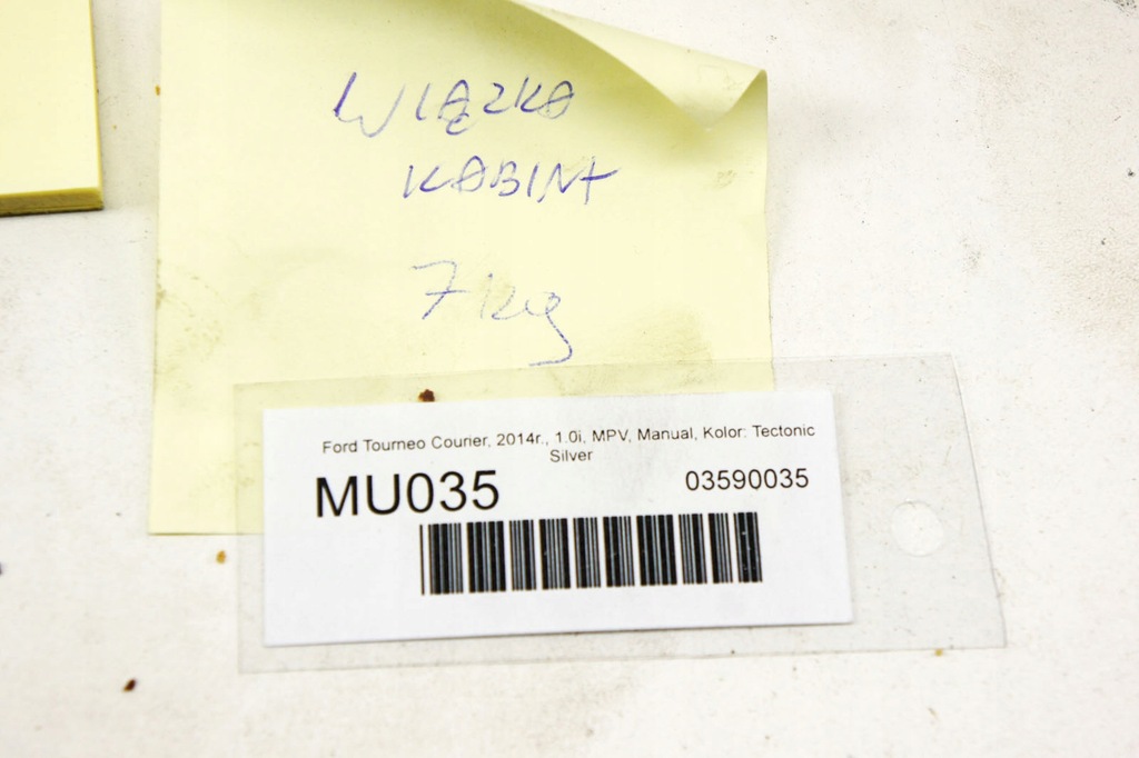 фото №8, Mu035 ford tourneo courier джгут салону кабіни