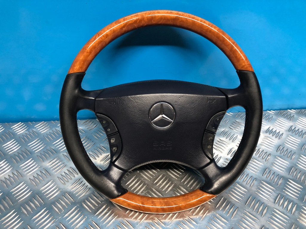 фото №1, Mercedes w220 воздуховод drewno подушка кожа