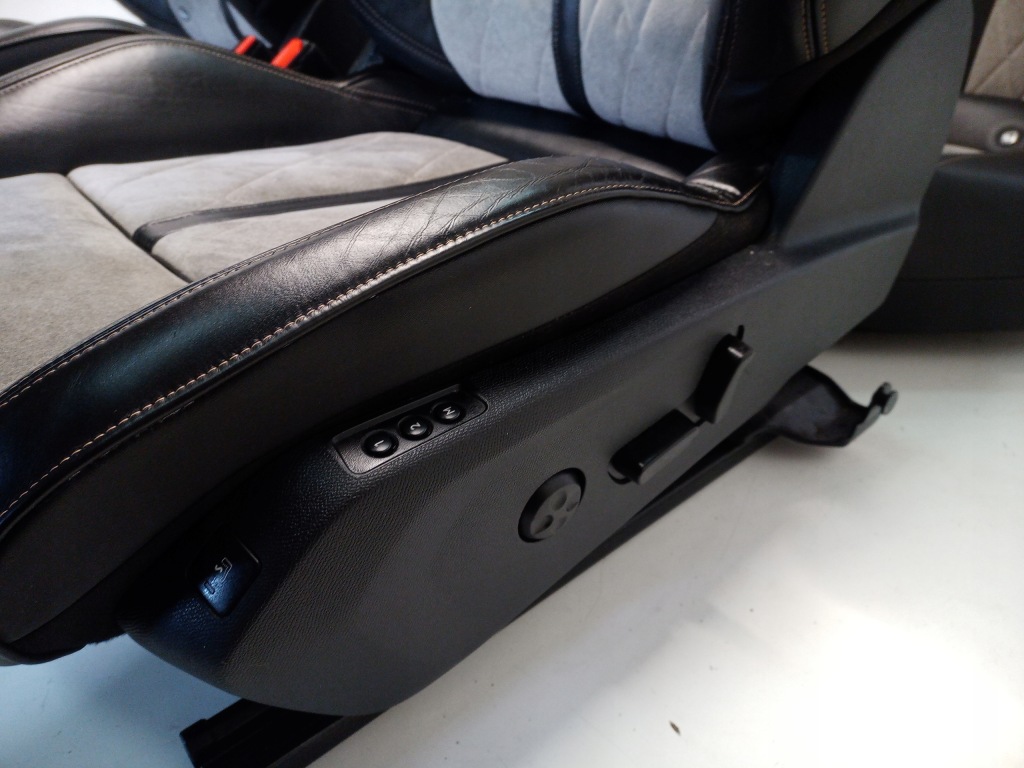 фото №8, Сидіння заднє сидіння pół шкіра підігрів масаж обшивки peugeot 508 ii sedan