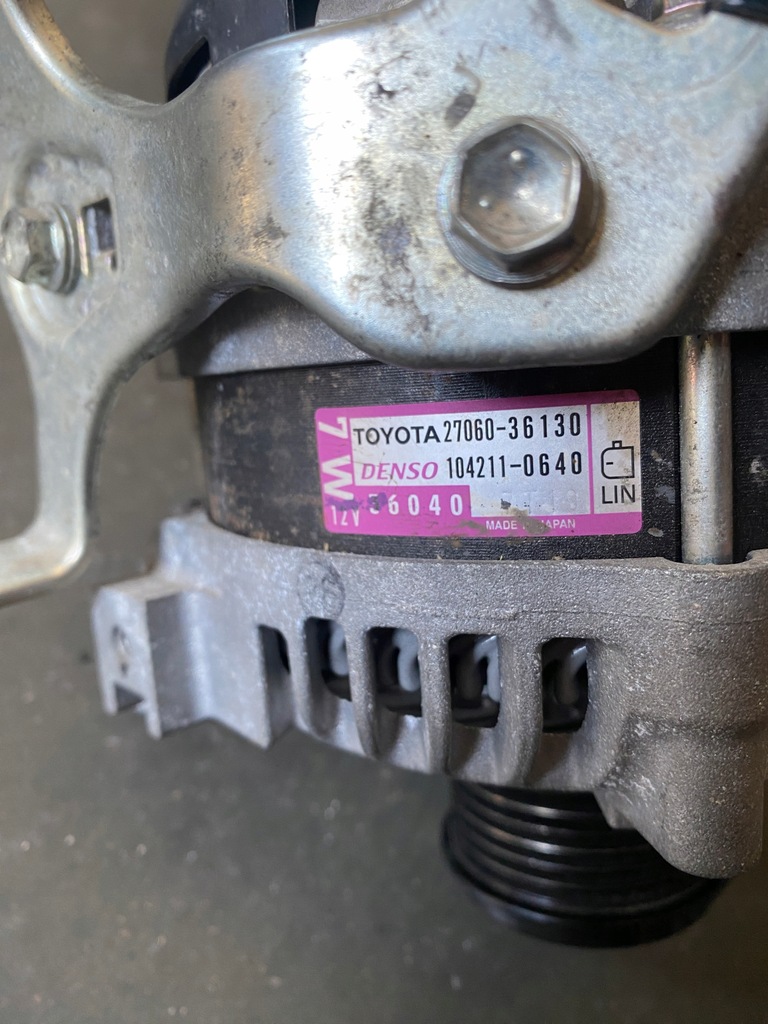 фото №7, Генератор lexus is200t 27060-36130