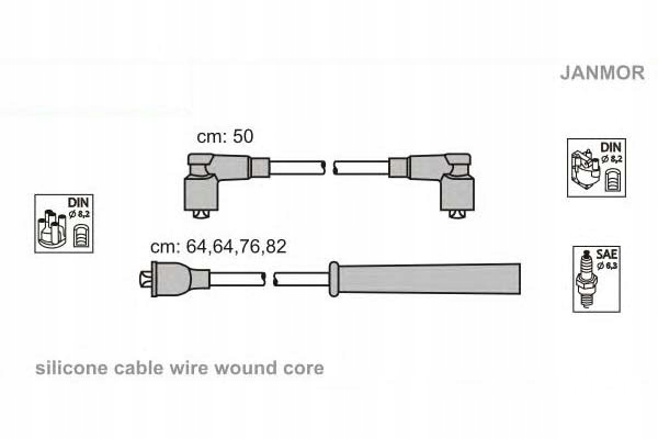 фото №2, Janmor дроти запалювання kpl. ford