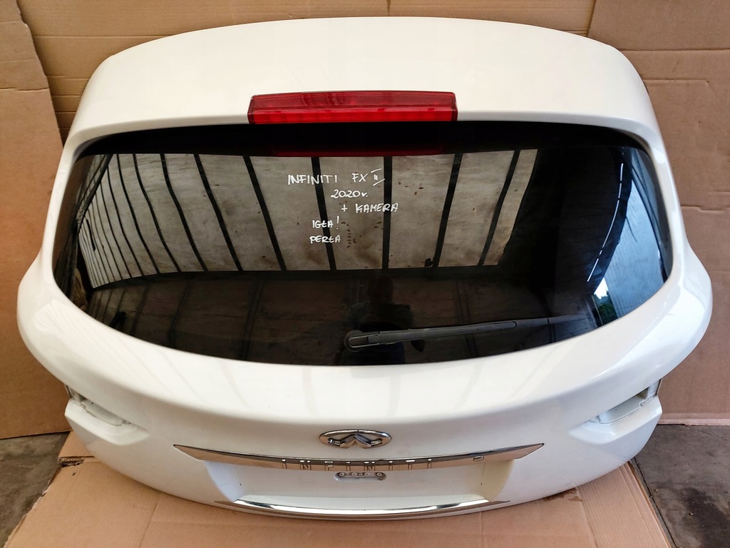 фото №1, Infiniti fx ii кришка багажника задня задня bez фарбована ідеальний стан