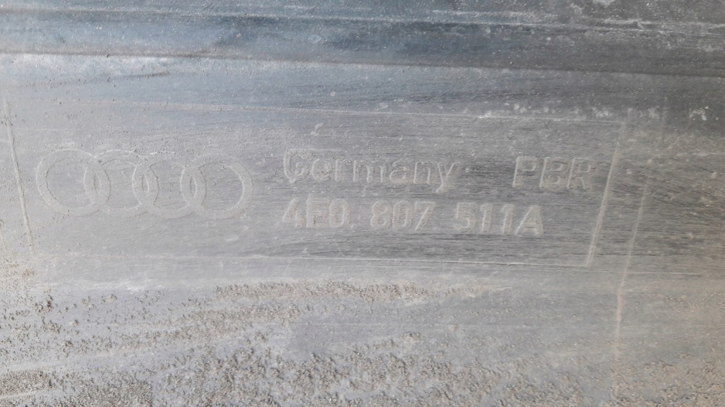 фото №15, 4e0807511a бампер задняя audi a8 d3 lift чёрный