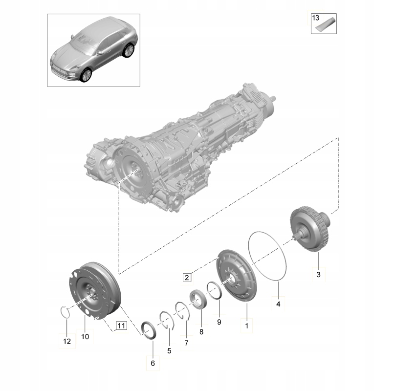 фото №1, Колесо маховик porsche macan 2.0 r4 9a710531740