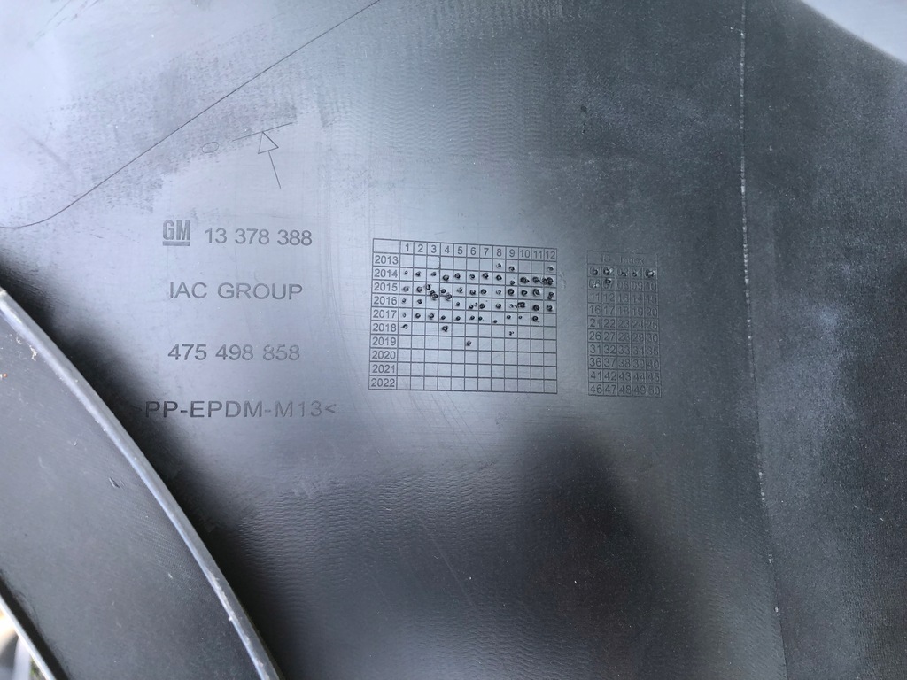 фото №15, Opel meriva b lift pdc 2013-2018 13378388 бампер передний перед