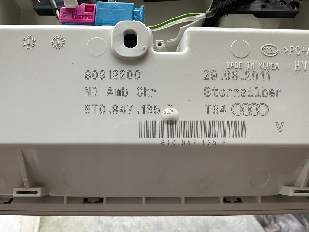 фото №6, Audi a4 b8 8t лампа стельовий кабіни