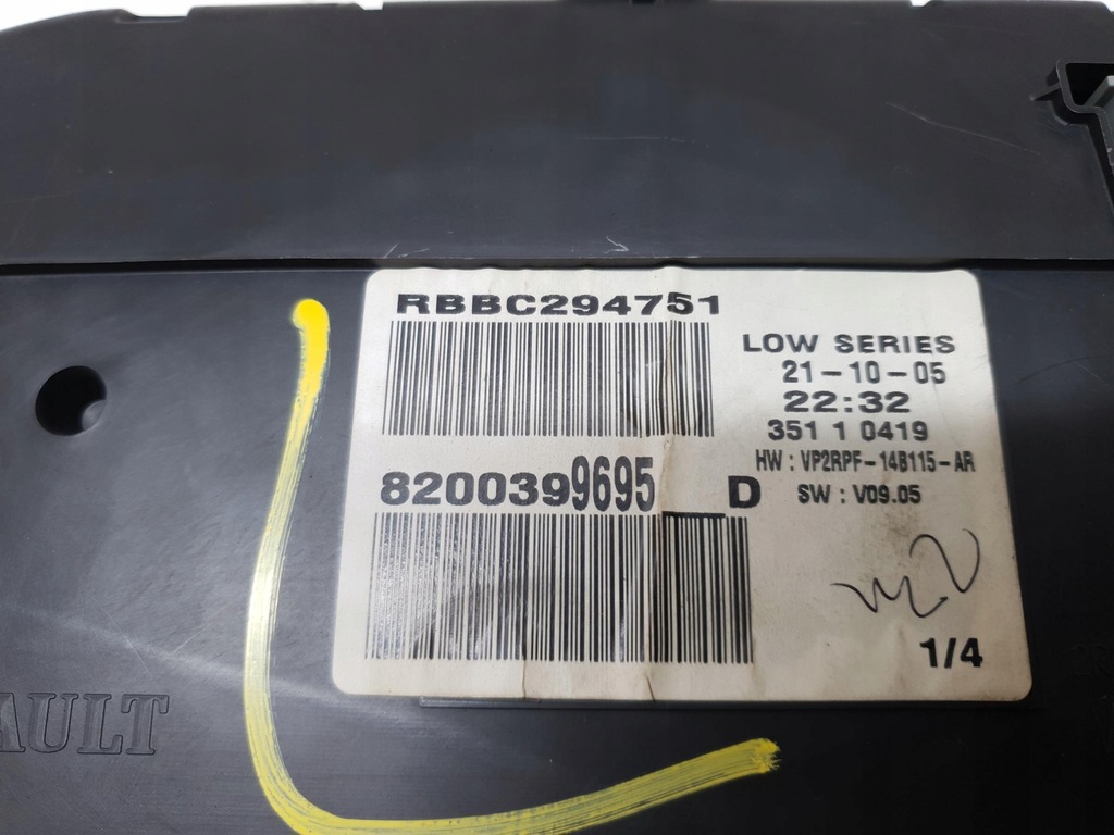 фото №6, Лічильник електричний renault megane ii